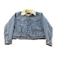Vintage 2000s Ralph Lauren Sherpa Denim Trucker Jacket Women's S