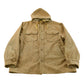 Vintage 1990s Flannel Hooded Reversible Wool Jacket Men's L