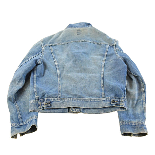 Vintage 1970s Lee Denim Jean Trucker Jacket Men's S-M