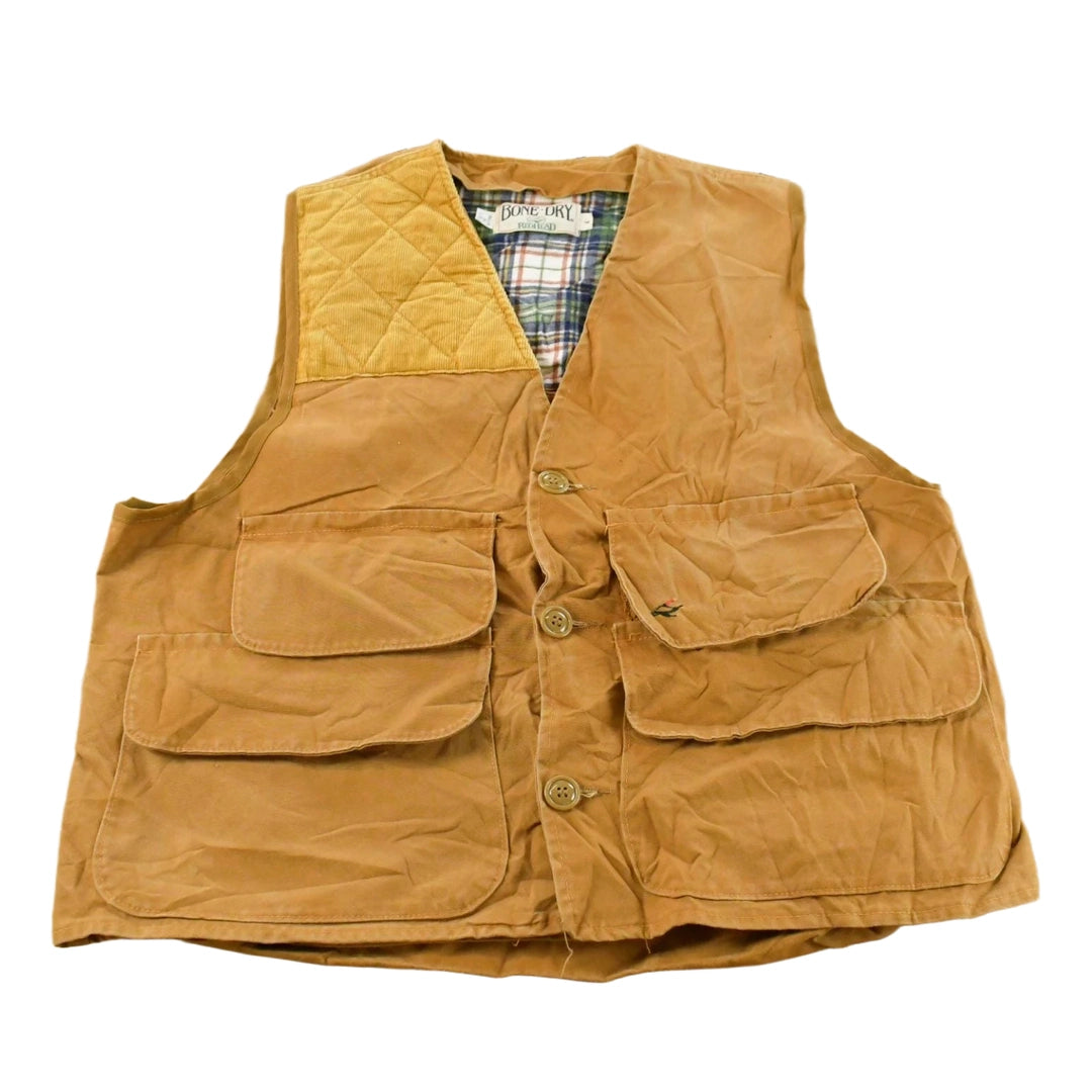 Vintage 1970s Red Head Bone Dry Canvas Hunting Jacket Men's L