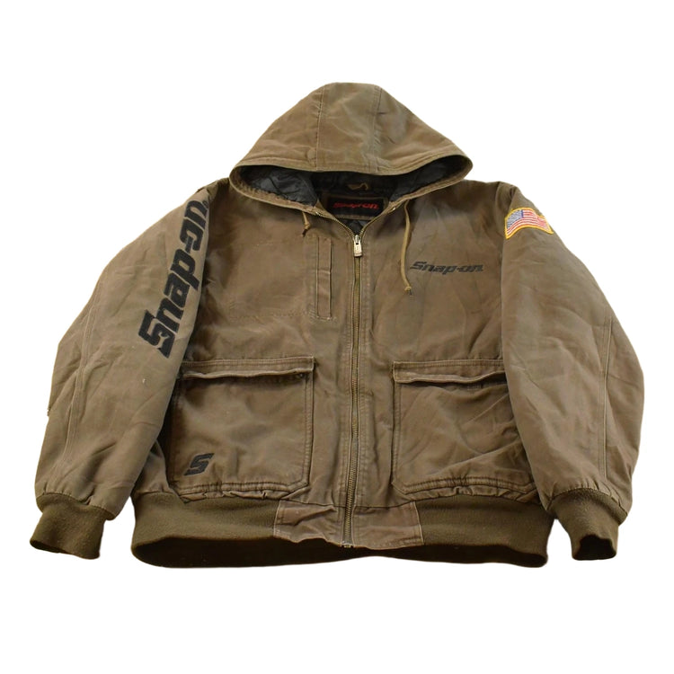 Vintage 1990s Snap On Racing Workwear Jacket Men's XL
