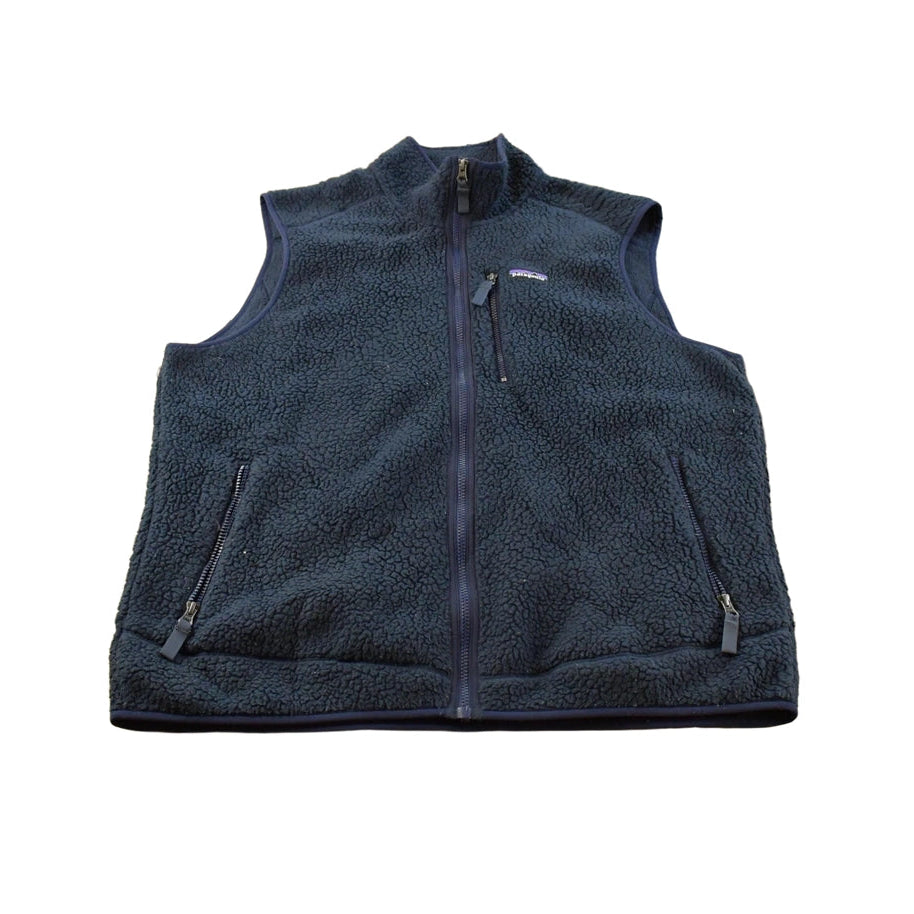 Vintage 2000s Patagonia Deep Pile Fleece Vest Men's XL