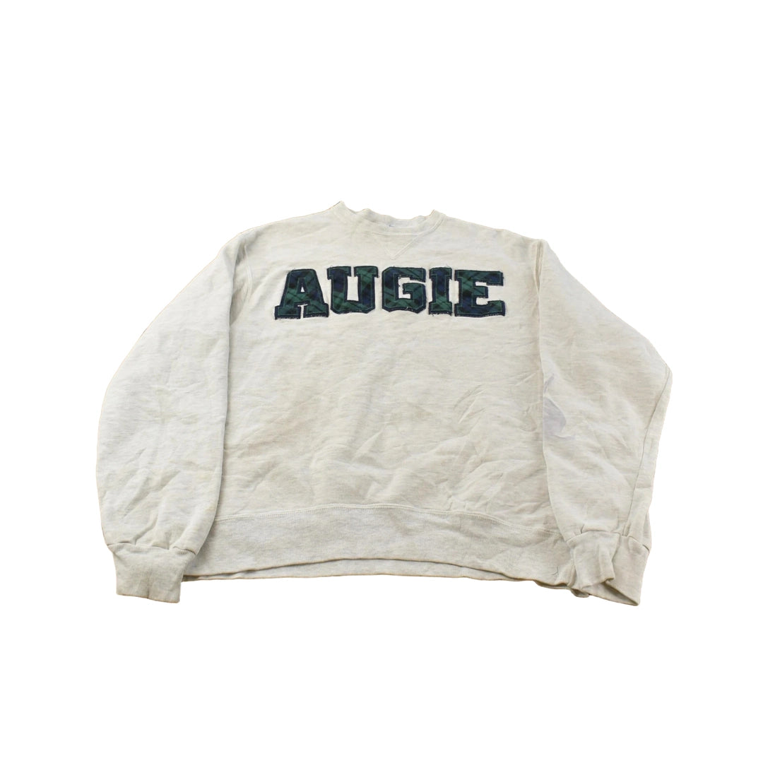 Vintage 1990s Augie Champion Collegiate Crewneck Sweatshirt Mens L