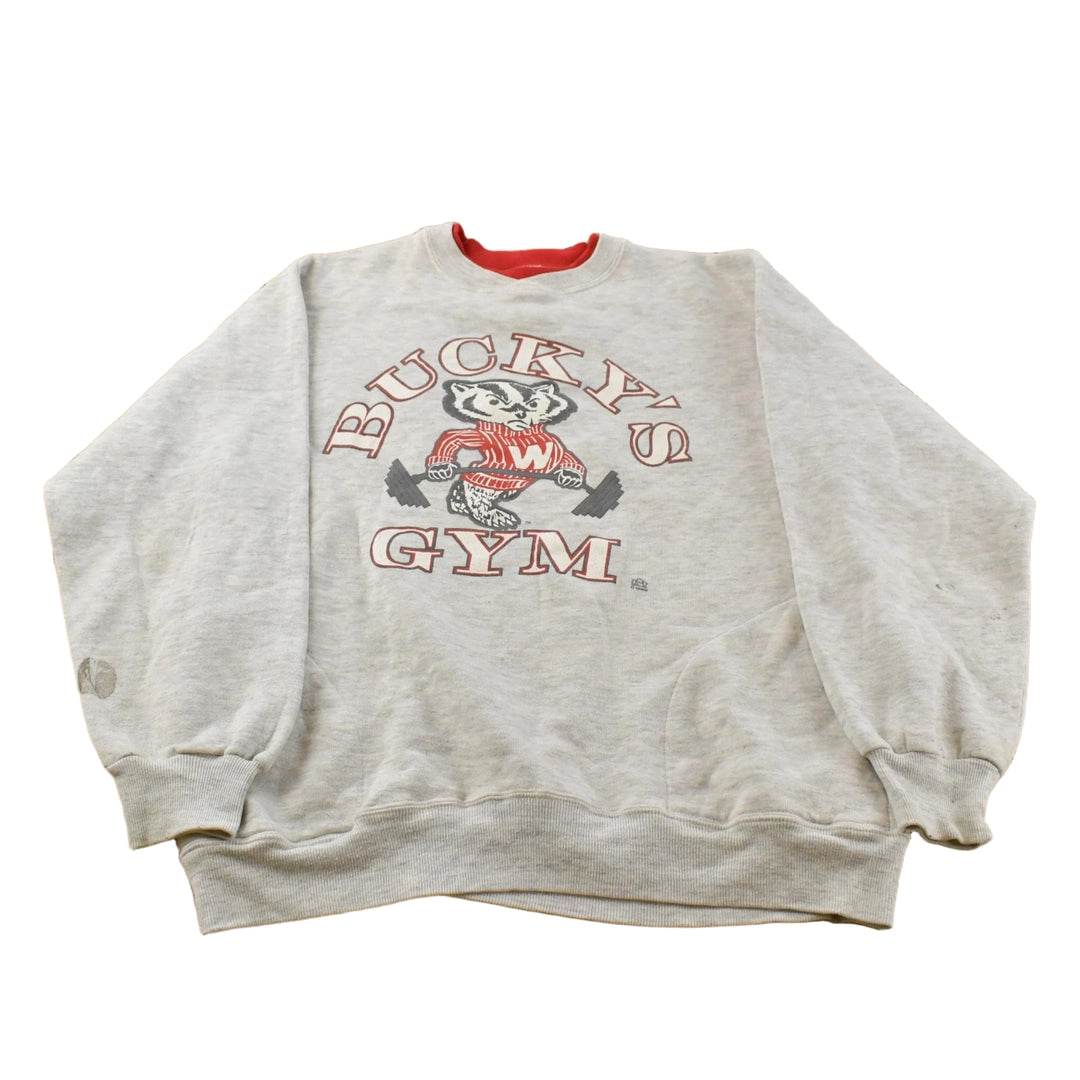 Vintage 1990s Ohio State University Buckeyes Gym Crewneck Sweatshirt Men's M