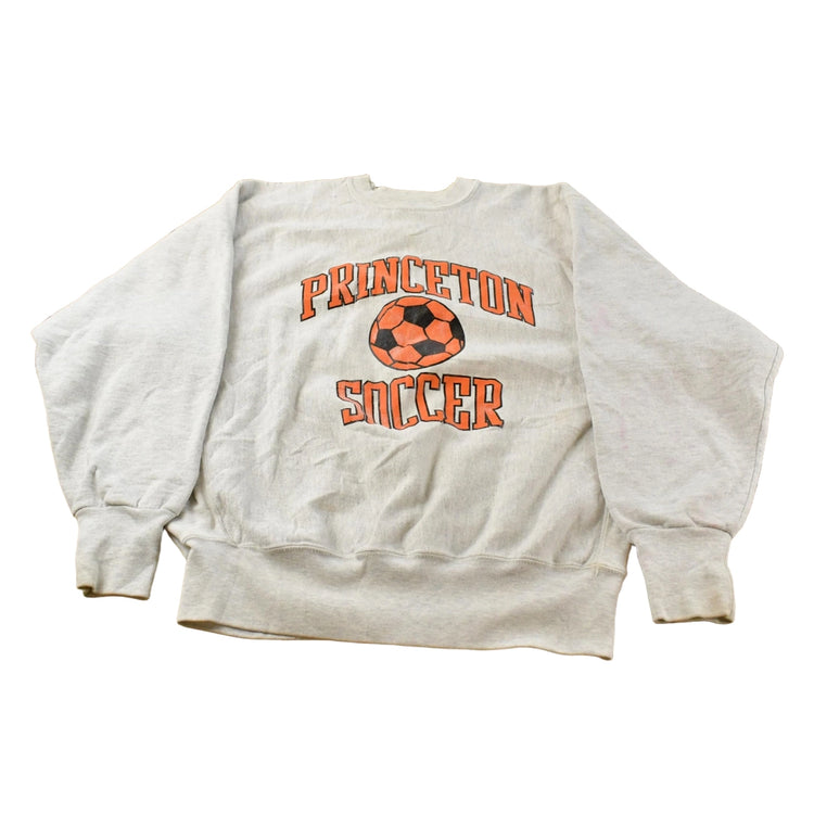 Vintage 1990s Princeton University Soccer Crewneck Sweatshirt Men's XL