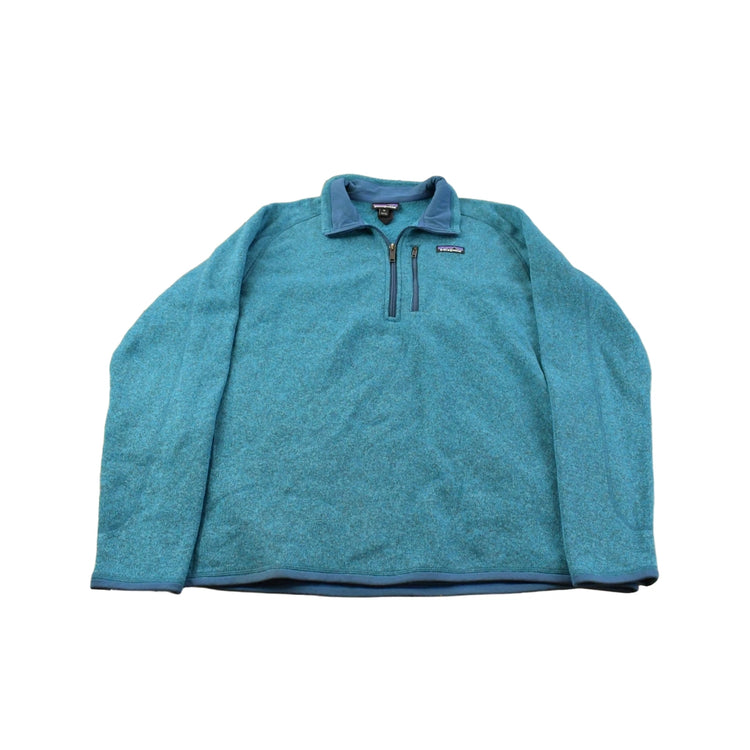 Vintage 2000s Patagonia Fleece Quarter Zip Sweater Men's XL