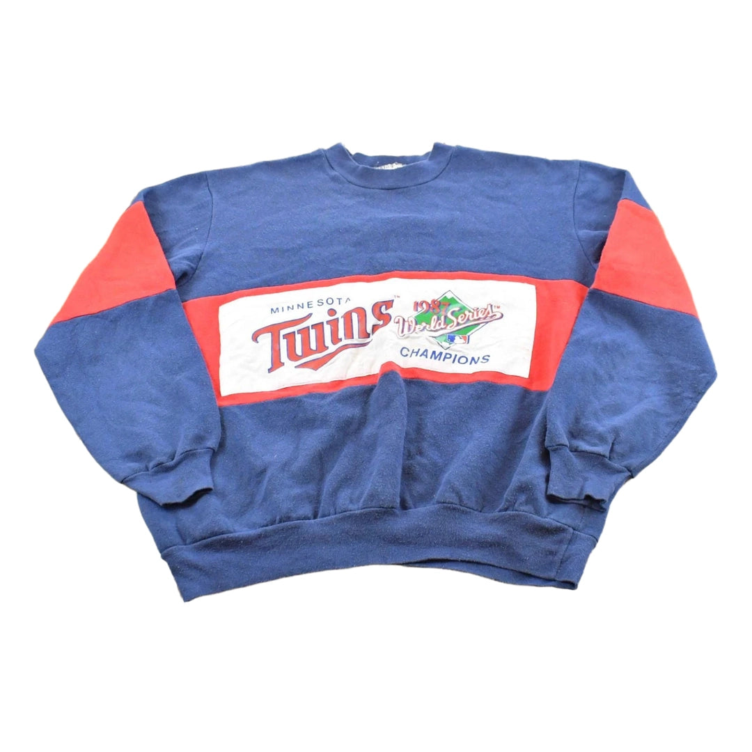 Vintage 1987 Minnesota Twins World Series Champions Sweatshirt Men's M