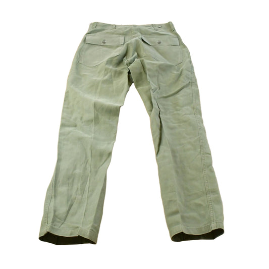 Vintage 1970s Military OG-107 Starched Sateen Fatigue Pants Men's 32 x 32