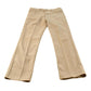 Vintage 80s Wrangler Cowboy Rancher Pants Pleated Beige Slacks Men's 35 x 31
