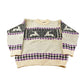 Vintage 1990s Skjaeveland Wool Nordic Knit Sweater Men's M