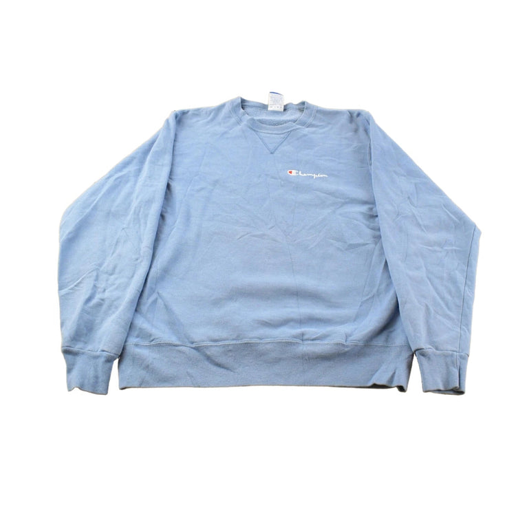Vintage 1990s Champion Script Logo Crewneck Sweatshirt Mens Medium