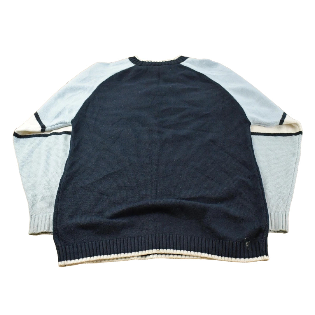 Vintage Y2K Southpole New York Knit Crewneck Sweater Mens M