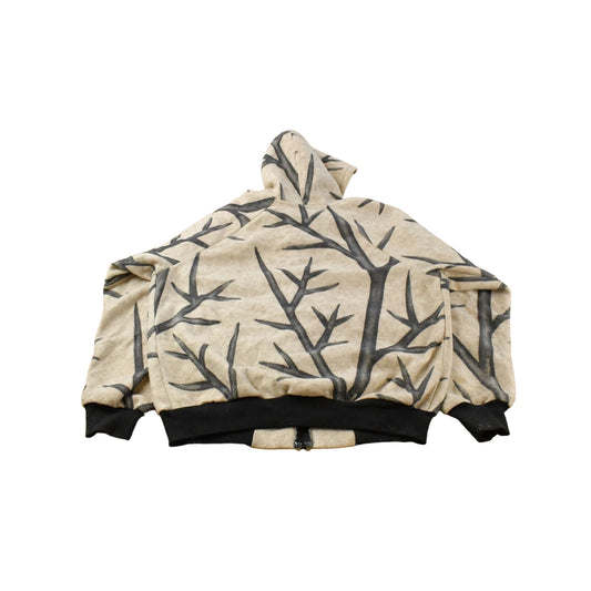 Vintage 1990s Real Tree Camo Fleece Sweater Men's Large