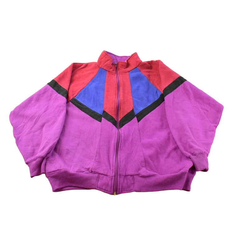 Vintage 1990s Sunterra Abstract Full Zip Sweatshirt Women's Large