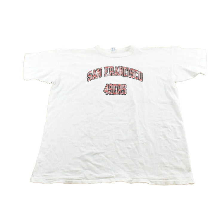 Vintage 1980s Champion San Francisco 49ers NFL Football T-Shirt Men's 2XL