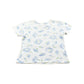Vintage 1990s Pasta Flower Graphic Baby Tee T-Shirt Women's M