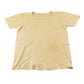 Vintage 1990s Fraly Wool Silk Blank Beige T Shirt Women's M