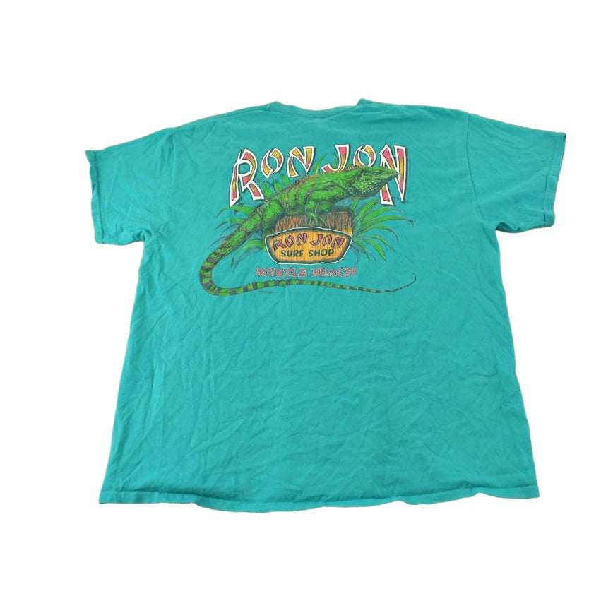 Vintage Y2K Ron Jon Myrtle Beach Surf Shop T-Shirt Men's XL