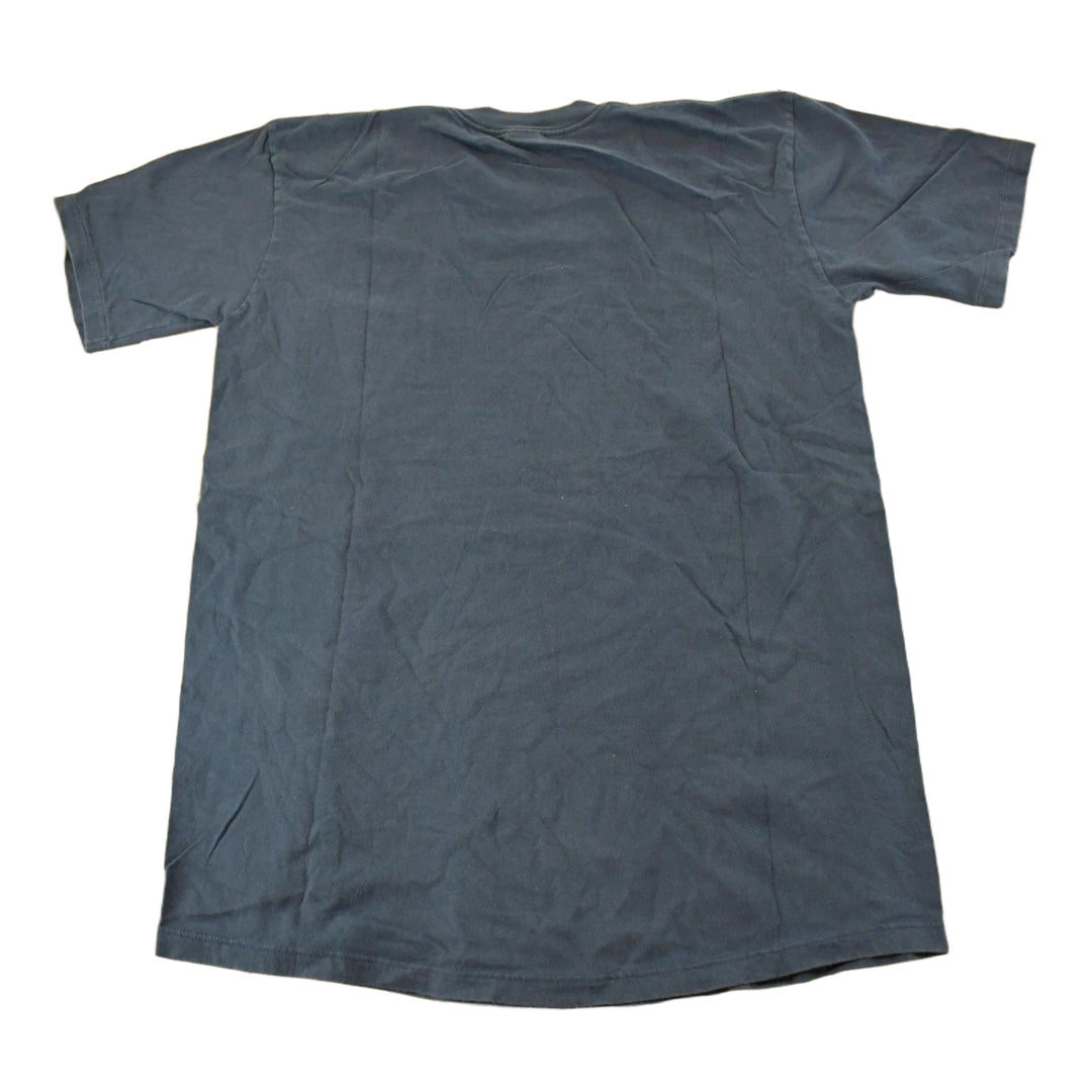 Vintage 1990s Towncraft Blank Navy Blue Pocket T-Shirt Men's L