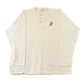 Vintage 1990's Tortilla Flats Rhode Island Promo Graphic Henley Long Sleeve T-Shirt Men's Large