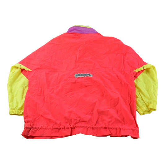 Vintage 1990s Ocean Pacific Color Block Anorak Windbreaker Men's Large
