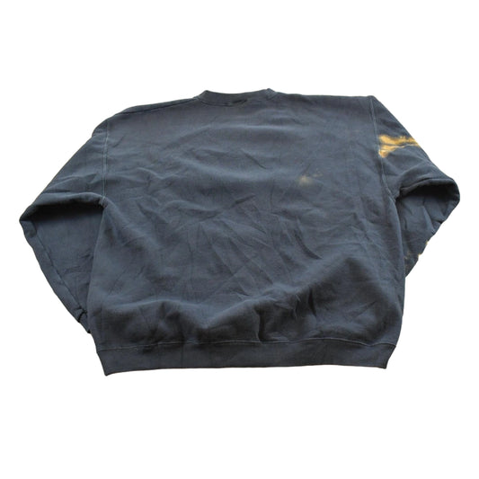 Vintage 2001 Lee Sport Baltimore Ravens Super Bowl 35 Champions NFL Crewneck Sweatshirt Men's L