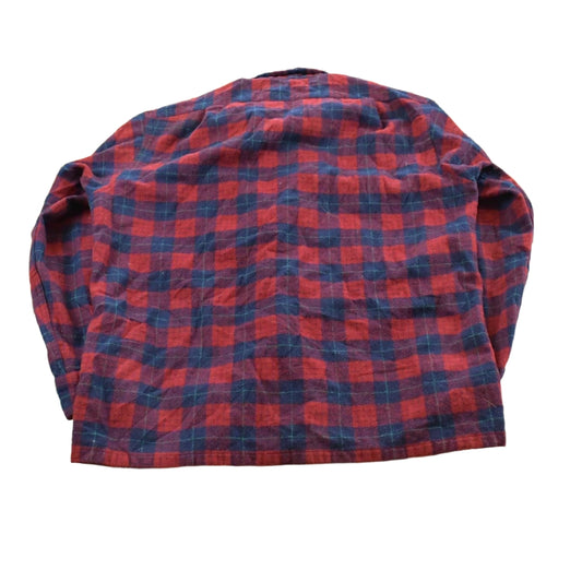 Vintage 1970s Pendleton Wool Flannel Board Shirt Men's M