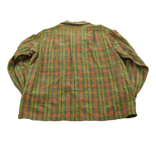 Vintage 1970s Sir Pendleton Wool Flannel Board Shirt Men's M
