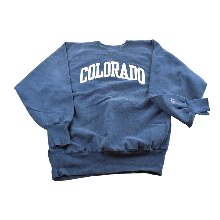 Vintage 1990s Champion Reverse Weave Colorado Crewneck Sweatshirt Men's L