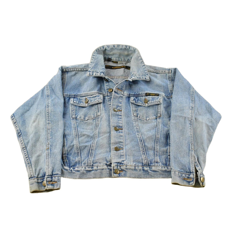 Vintage 1990s Marithe François Girbaud Denim Jacket Men's Small