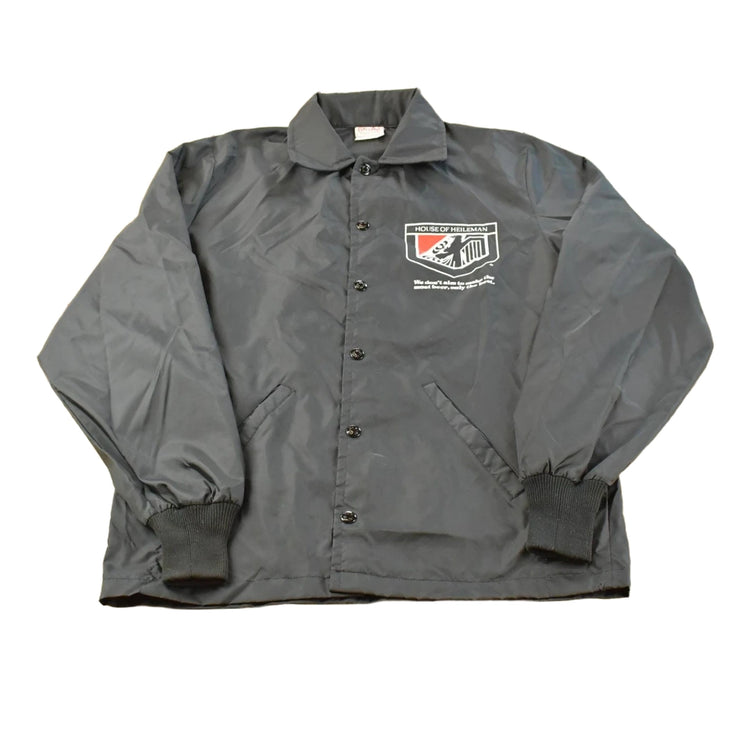 Vintage 1980s House of Heileman Brewery Beer Promotional Coach Windbreaker Jacket Men's S