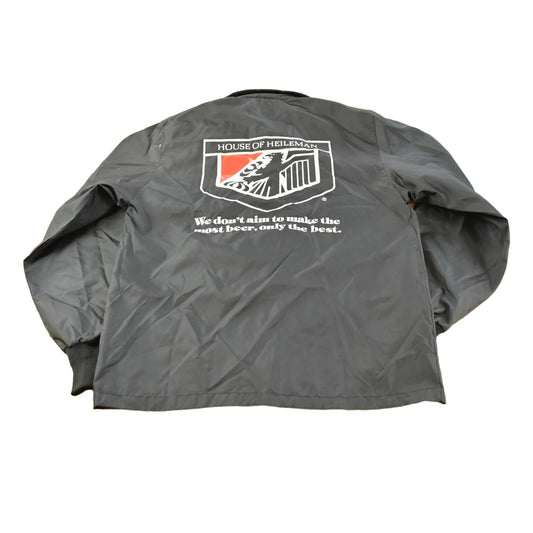 Vintage 1980s House of Heileman Brewery Beer Promotional Coach Windbreaker Jacket Men's S