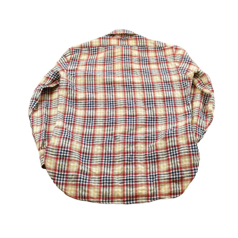 Vintage 1970s Pendleton Wool Flannel Button Up Shirt Men's M