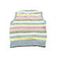 True Vintage 1970s Sweaterville Striped Wool Blend Knit Sweater Vest Women's M