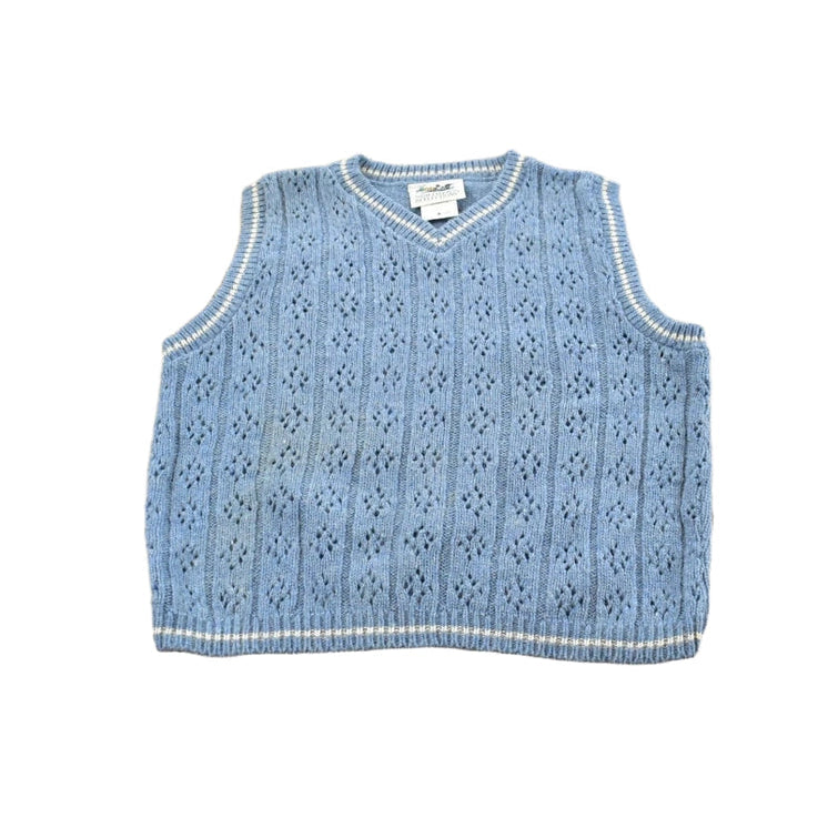 True Vintage 1990s Northern Reflections Wool Blend Knit Sweater Vest Women's S