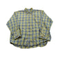 Vintage 2000s Pendleton Cotton Wool Blend Plaid Button Up Shirt Men's XL