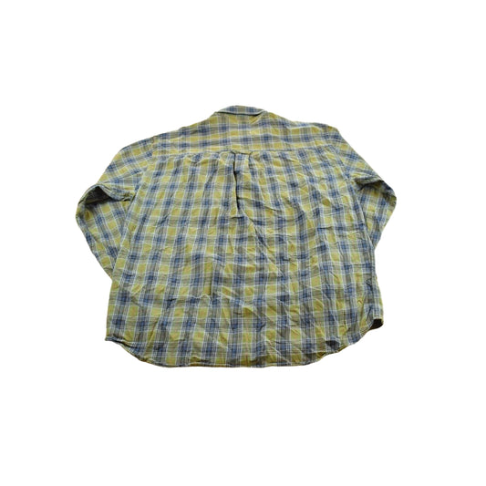 Vintage 2000s Pendleton Cotton Wool Blend Plaid Button Up Shirt Men's XL