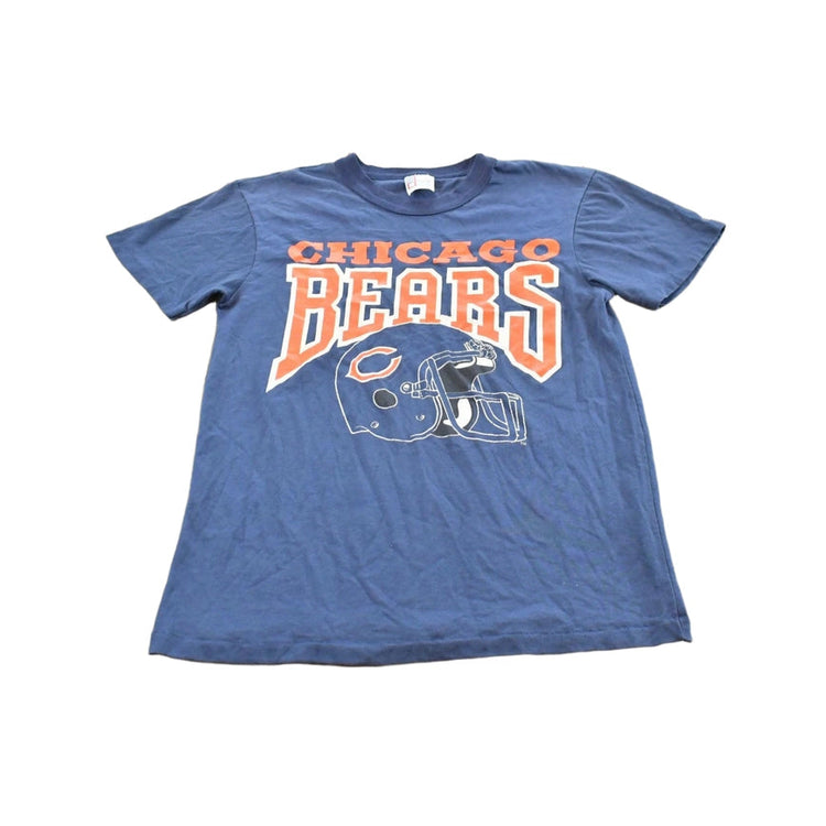 Vintage 1980s Chicago Bears Helmet T-Shirt Men's S