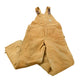 Vintage 1990s Carhartt Double Knee Insulated Canvas Bib Overalls Men's 39 x 32