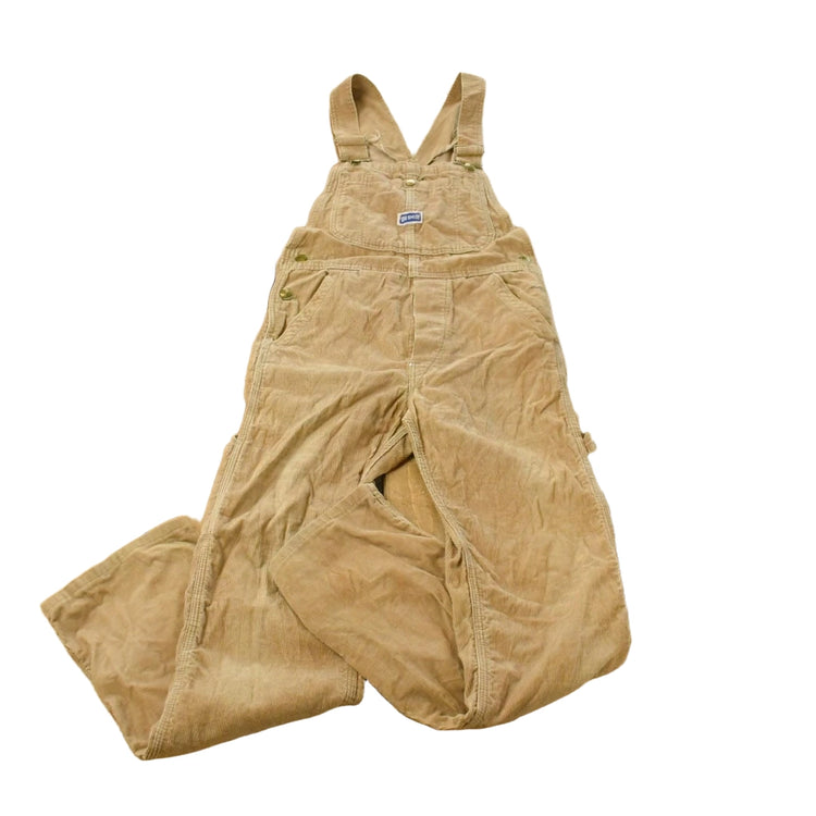 Vintage 1990s Big Smith Corduroy Overalls Men's 29 x 30