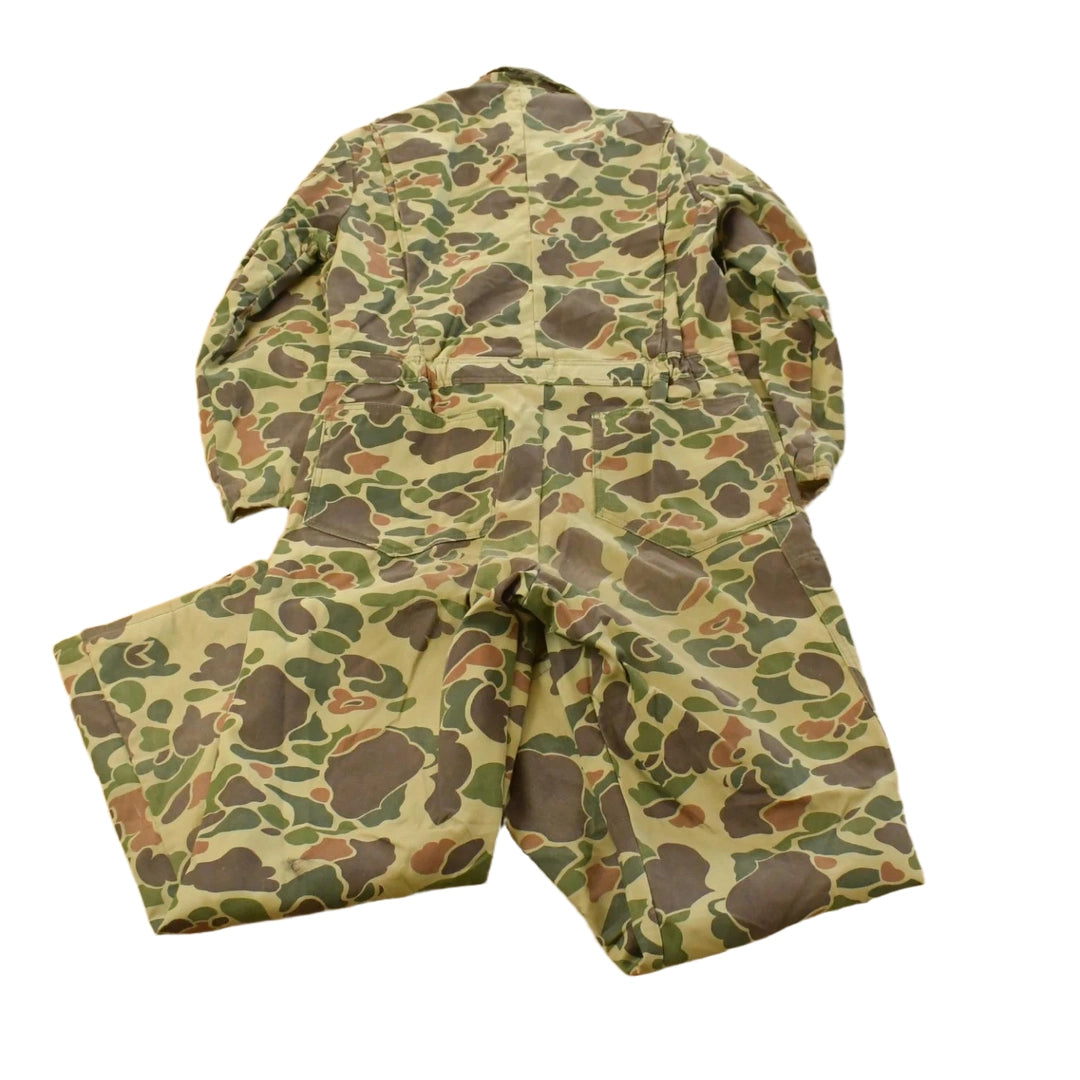 Vintage 1980s Zero-Zone Duck Camo Coveralls Men's Medium