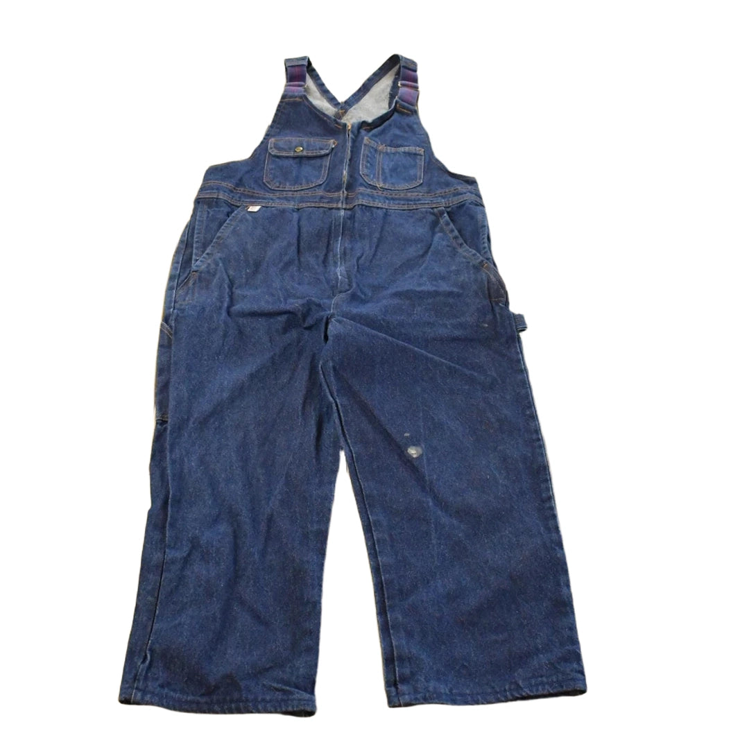 Vintage 1990s Big Bill Denim Overalls Men's 38 x 24.5