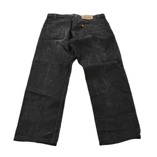 Vintage 1990s Levi's Orange Tab 505 Regular Straight Fit Denim Jeans Men's 33 x 27