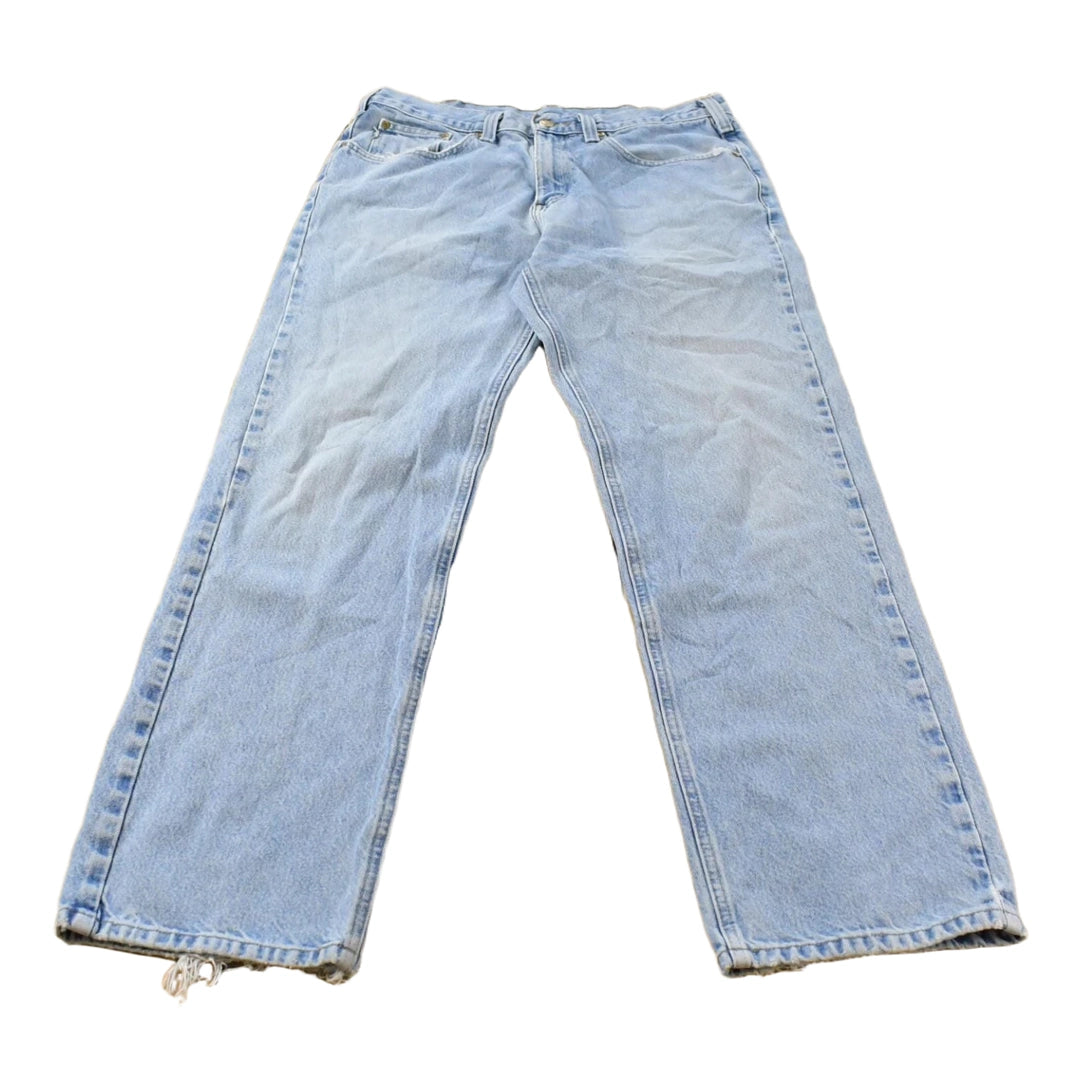Vintage 2000s Carhartt Relaxed Fit Distressed Workwear Denim Jeans Men's 34 x 31.5
