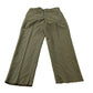 Vintage 1960s Military Army Wool Field Trousers Olive Drab Pants Men's 35 x 31