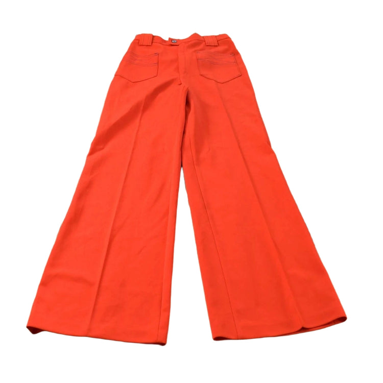 Vintage 1970s Jack Winter Pleated Bell Bottom Flare Pants Women's 26 x 32