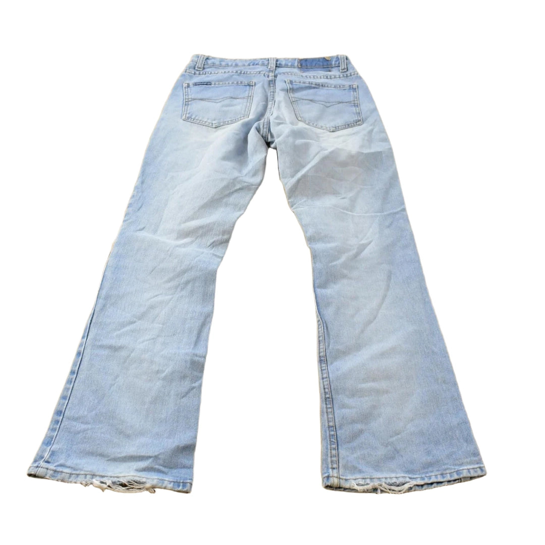 Vintage 2000's Jordache Bell Bottom Boot Cut Denim Jeans Women's 27 x 30.5