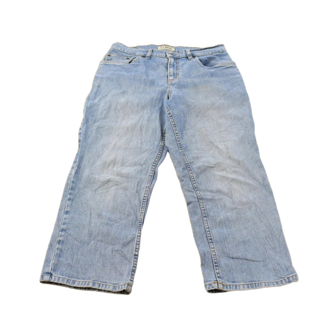 Vintage 1990s L.L. Bean Straight Fit Denim Jeans Women's 30 x 22