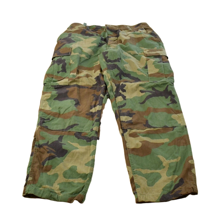 Vintage 2000s Army Military Woodland Camo Cargo Pants Men's Large