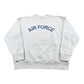 Vintage 1990s Airforce Military Crewneck Sweatshirt Men's L